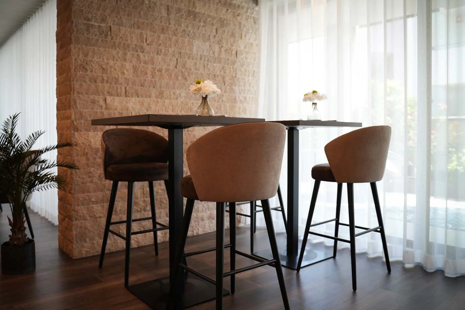 Appius Design Suites Appiano Bolzano breakfast room Toronto stool by BS Chairs — interior design