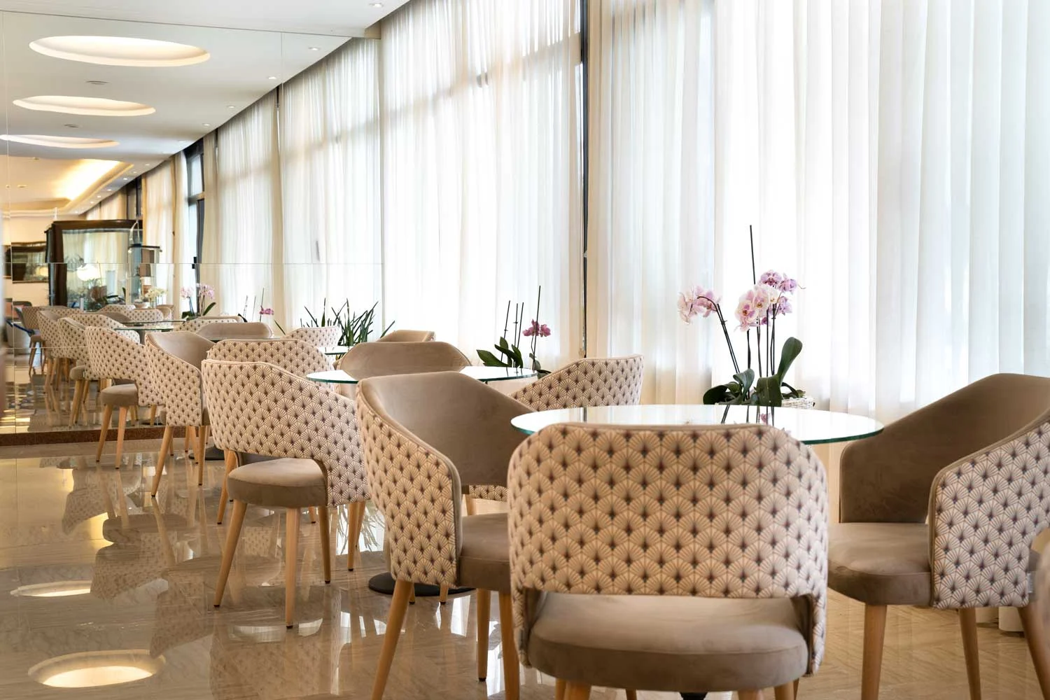 Atlantic Terme Natural Spa Hotel Abano Terme Padua Ticino armchair BS chairs entrance hall