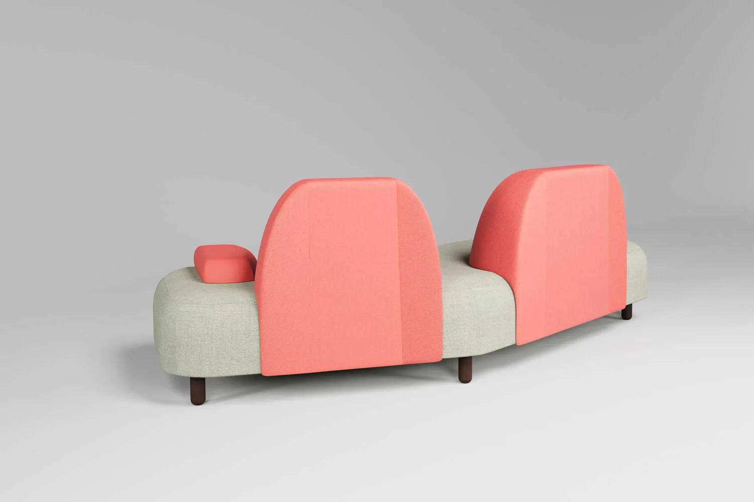 Twist — interior design, arredamento, BS Chairs, vista posteriore