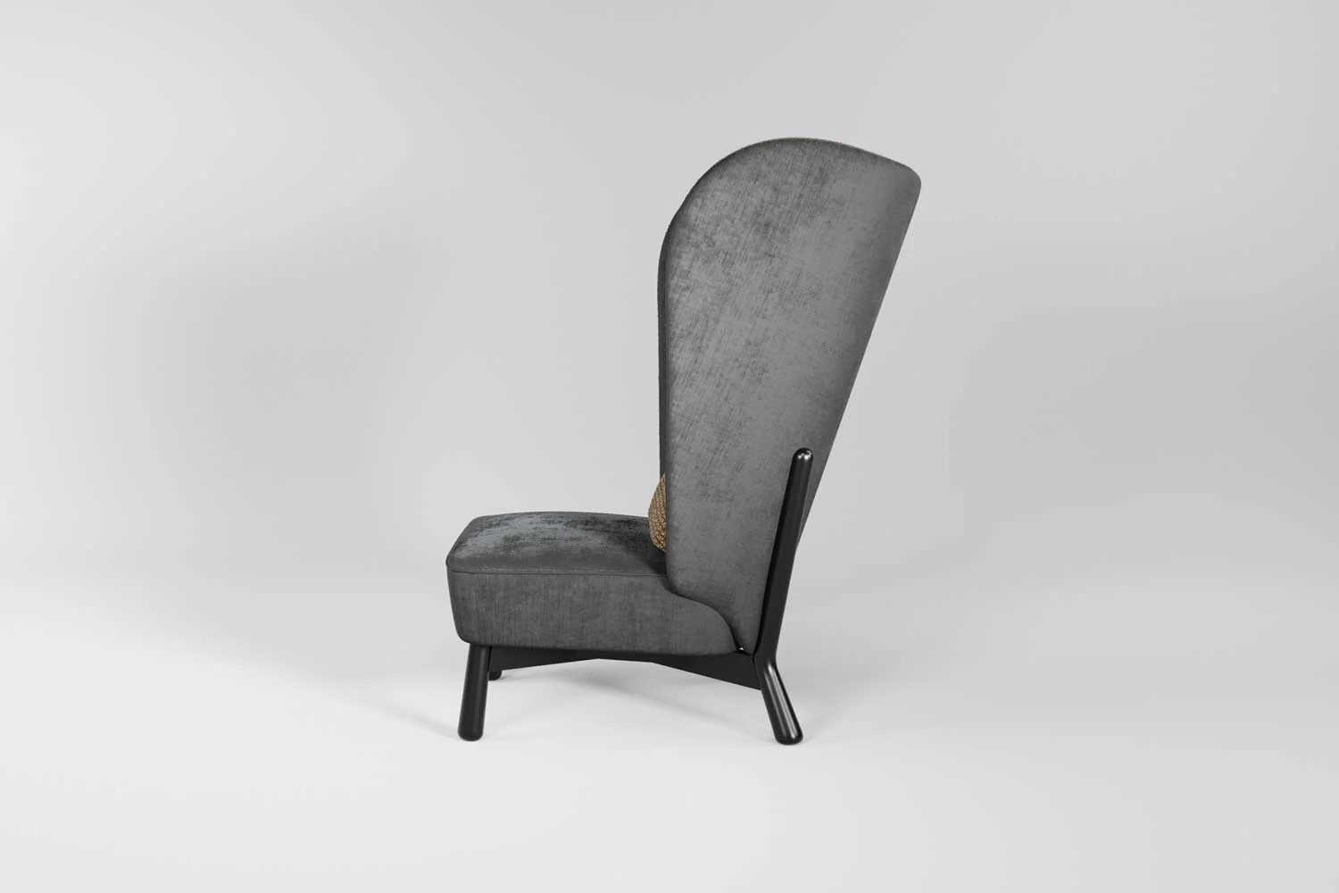 Evelyn — interior design, arredamento, BS Chairs, vista laterale