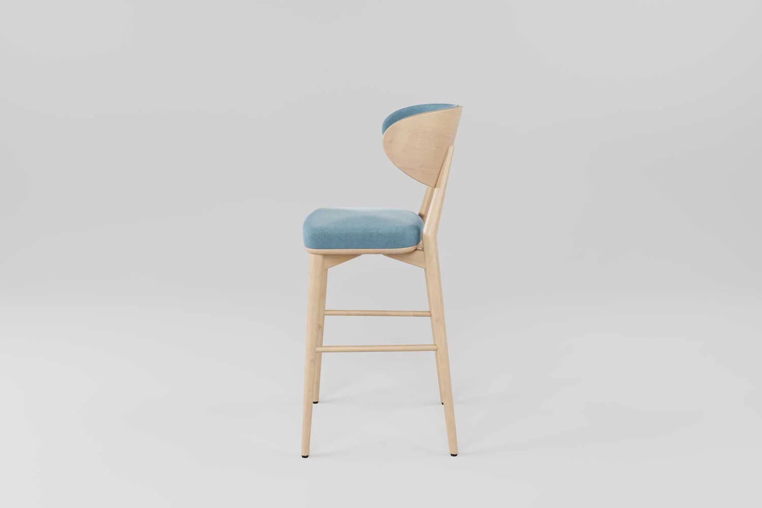 Clio — interior design, arredamento, BS Chairs, vista laterale
