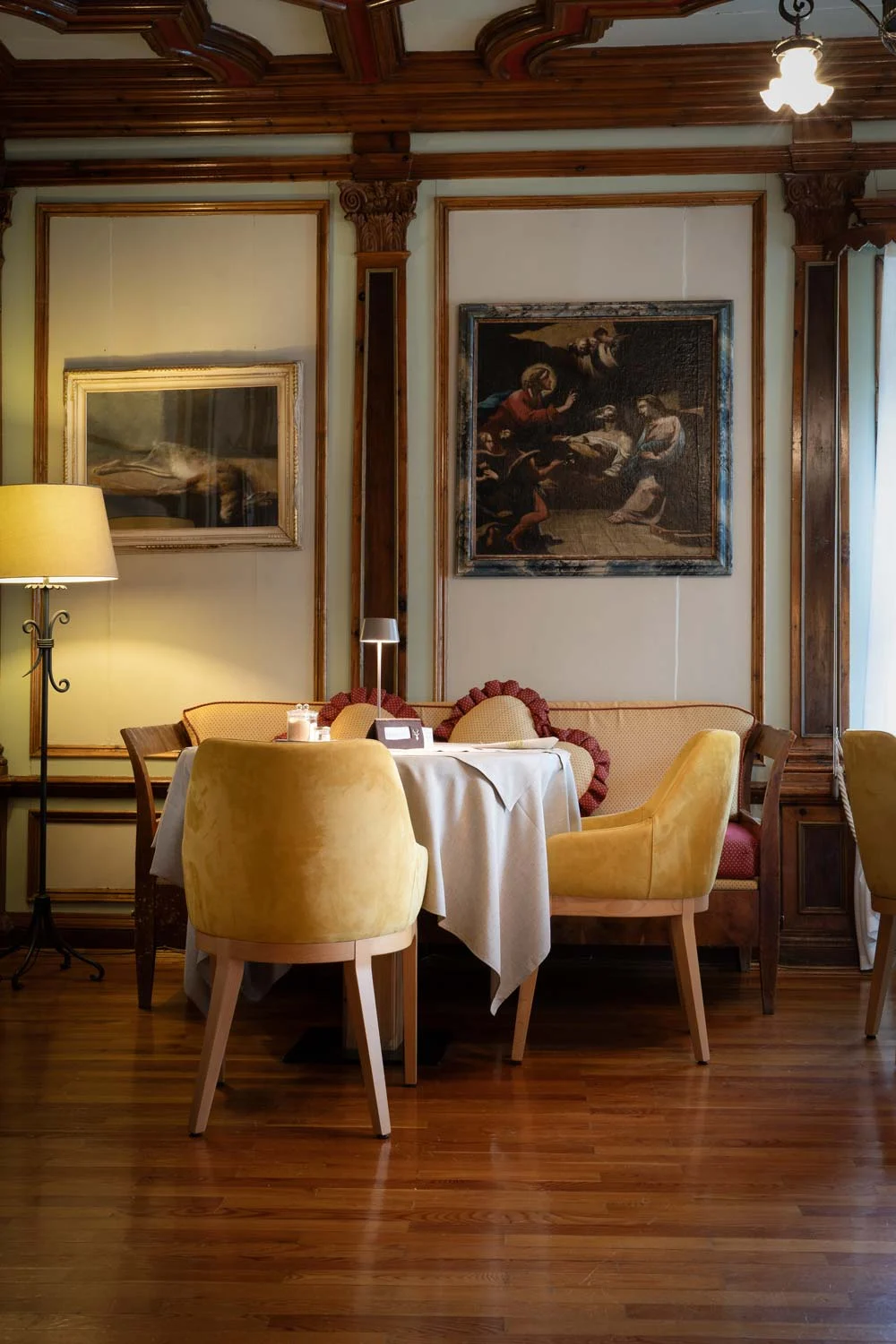 Garni Hotel Laurino stars in Cavalese Val di Fiemme Trentino hotel dining room furniture