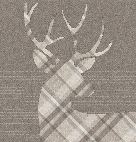Tessuto Lapland King, colore Grigio chiaro, codice T214