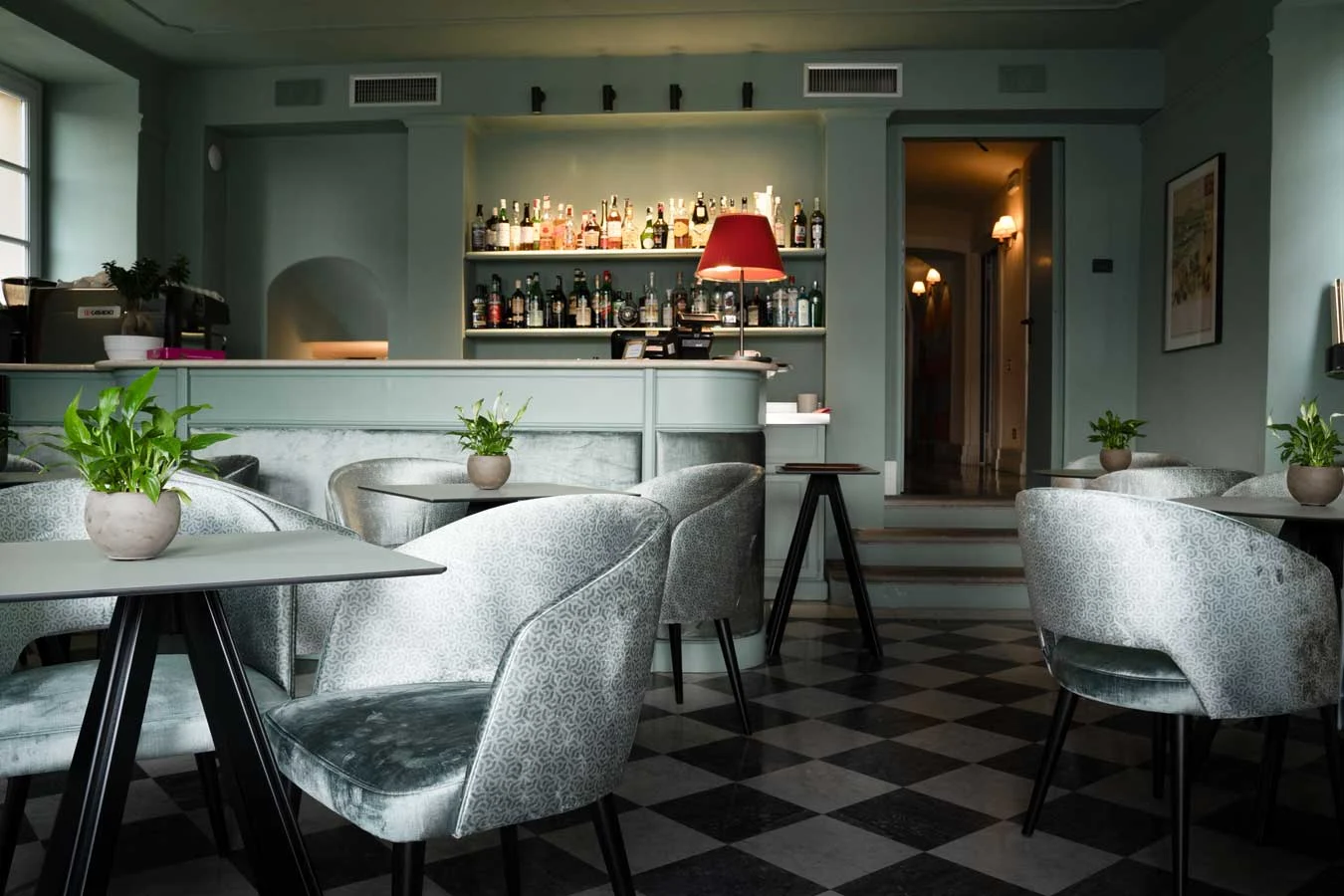 Bar park hotel italia cannero riviera lago maggiore — interior design, arredamento, BS Chairs