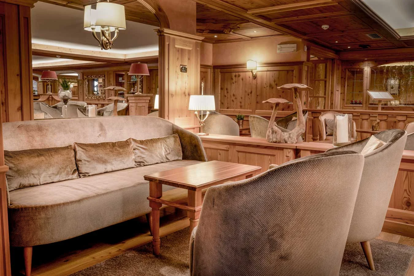 Cerana Hotel Madonna di Campiglio – Innenarchitektur, Möbel, BS-Stühle