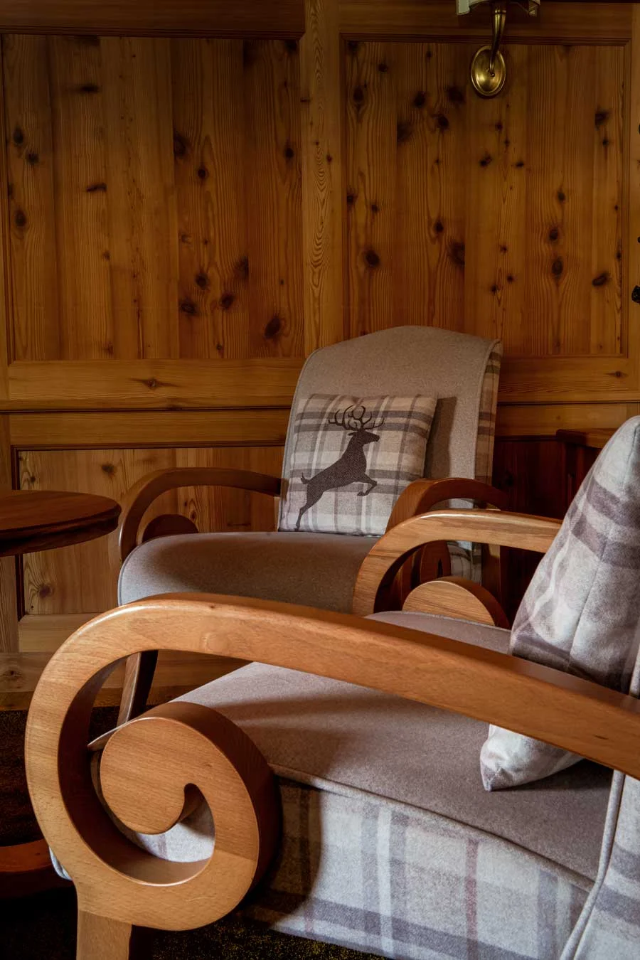 Entspannungsraum im Hotel Cerana – Inneneinrichtung, Möbel, BS-Stühle