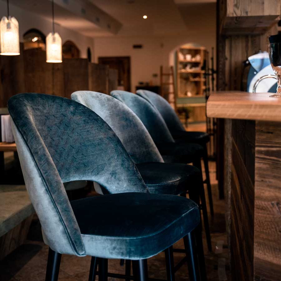 L'hotel Erica di Tesero è arredata con le poltrone BsChairs