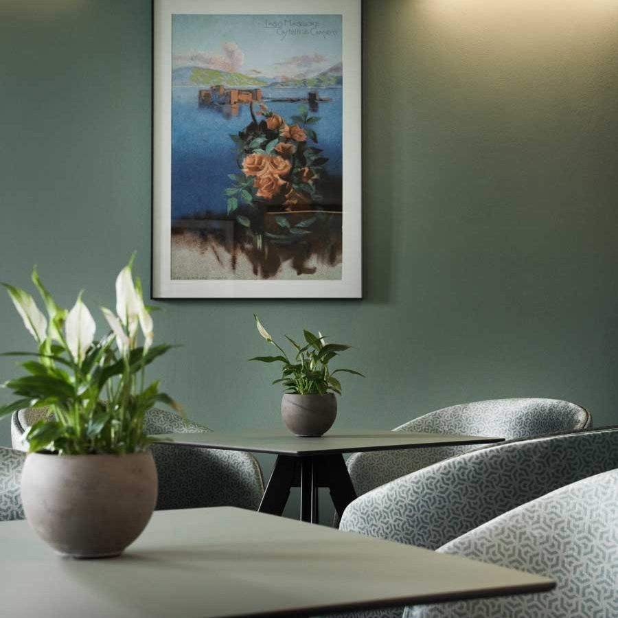 Rinnovo del locale bar presso il Park Hotel Italia a Cannero Riviera