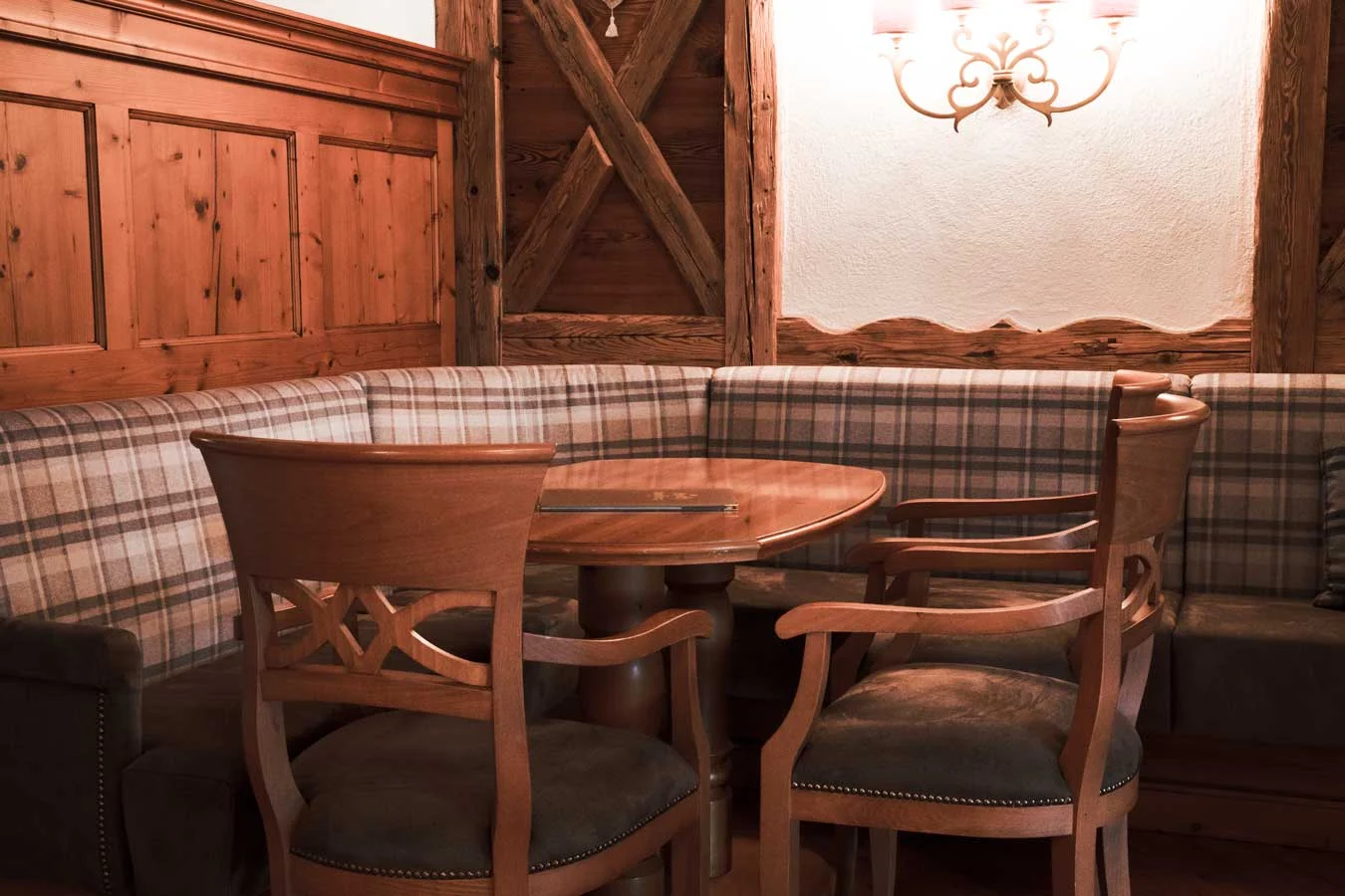 Hotel Ambiez Family and Wellness Andalo Restaurant — Interior Design, Furniture, BS Chairs