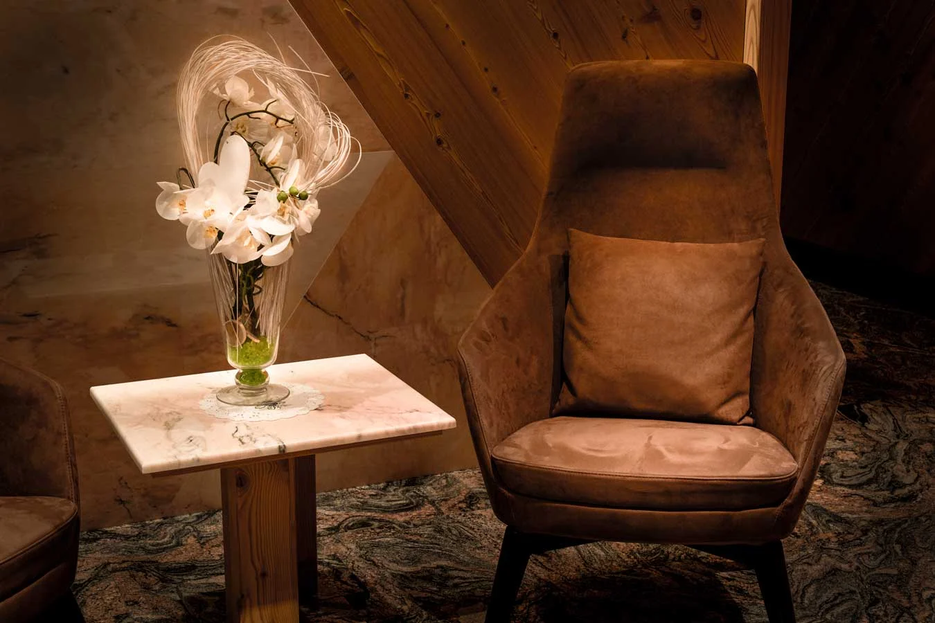 Hotel Cristallo Andalo Zimmer — Inneneinrichtung, Möbel, BS Stühle
