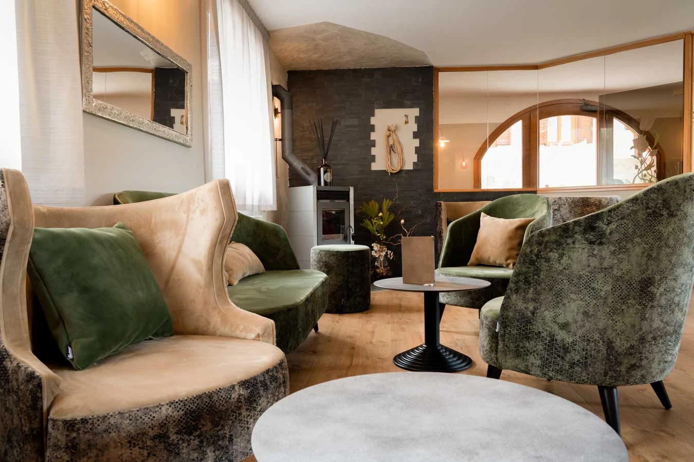 Hotel and Chalet Animae Natura Mezzana — Interior Design, Furniture, BS Chairs