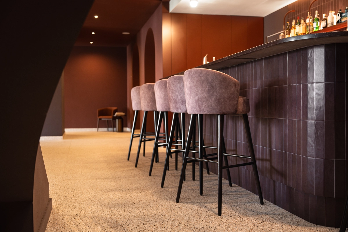 Hotel Luise Italienisches Design BS Stühle