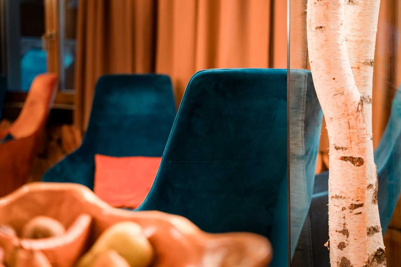 Hotel Scoiattolo Tesero Trento – Innenarchitektur, Möbel, BS-Stühle