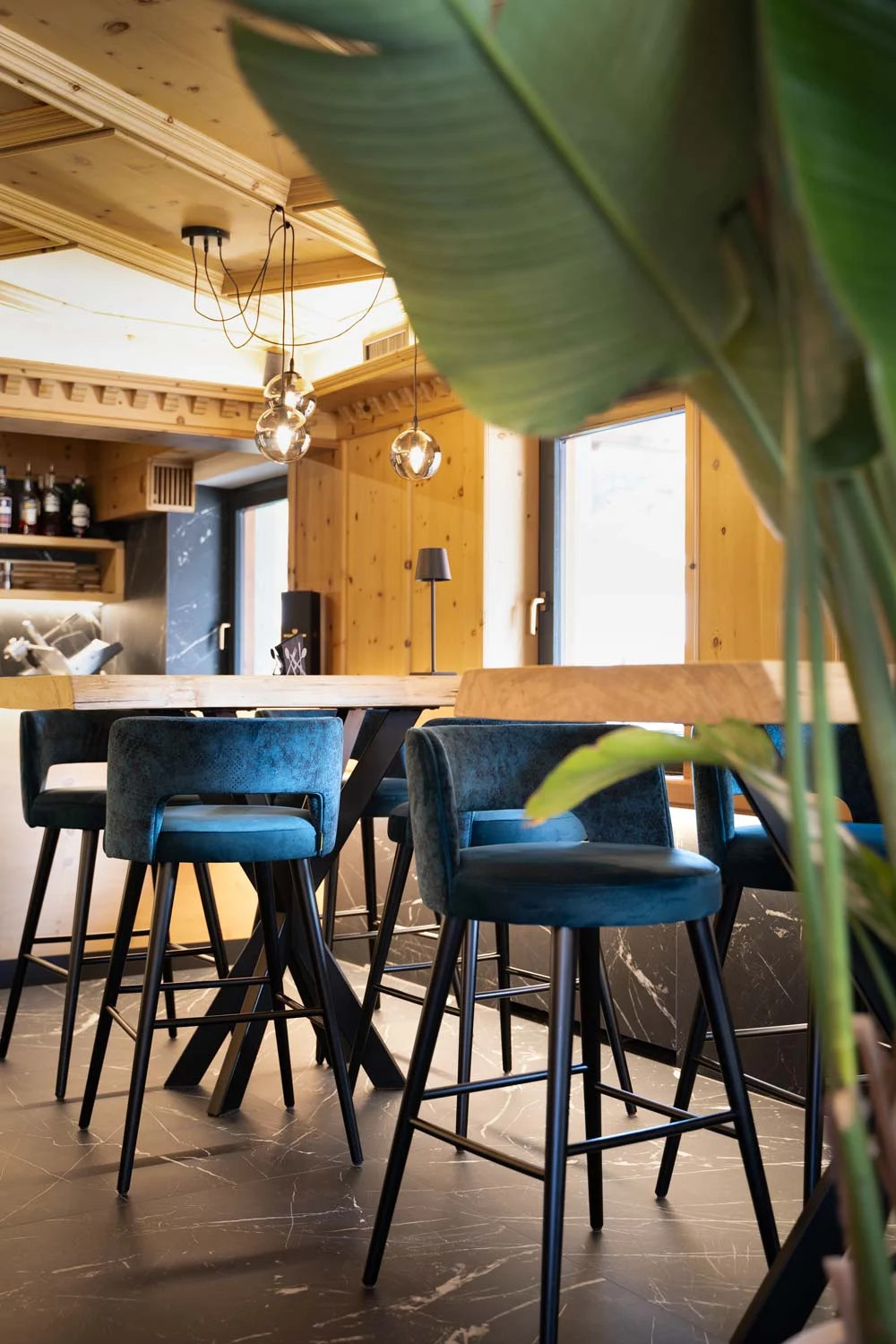 Hotel moena a trento nuova sala ristorante — interior design, arredamento, BS Chairs